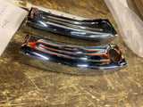 Harley Handlebar Chrome Pull Back Risers 5 1/2 Sportster Custom Chopper Softail
