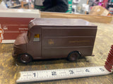 vtg 1977 UPS P-600 Package Car toy truck Van replica 1:32 Delivery Promo Box!