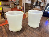 Lot 2 Vtg Fire King Tony The Tiger Esso Exxon Glass Milk Glass Coffee Mugs Cup