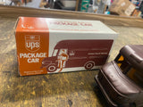 vtg 1977 UPS P-600 Package Car toy truck Van replica 1:32 Delivery Promo Box!