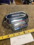 Chrome Transmission Cover harley Softail Touring Dyna 5 speed Slip on Tin Gearbo