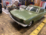 Vintage 1964 Green Ford Mustang Hardtop Model Promo Car 1:25 Scale Rare!