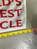 2014 DAYTONA BEACH BIKE WEEK FLAG 2014 RED/WHITE NEW