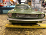 Vintage 1964 Green Ford Mustang Hardtop Model Promo Car 1:25 Scale Rare!