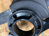 Arlen Ness Monster Sucker 90-Degree Air Cleaner Kit Deep Cut Black Harley M8
