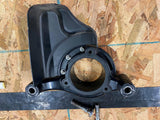 Arlen Ness Monster Sucker 90-Degree Air Cleaner Kit Deep Cut Black Harley M8