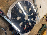 Indian Motorcycle Gilroy Harley Chief Scout 11.5 SS Brake Rotor front Teardrop