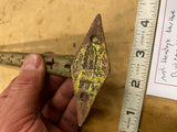 Antique Hendryx Eastlake birdcage hook hanger Victorian Deco 1800's Swivel Plant