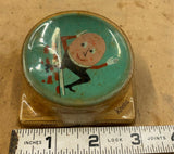 1960s Amerock Storybook Humpty Dumpty Metal Drawer Knob Pull Vtg Kids Acc Furnit
