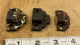 Antique Cast CAbinet Door Latch 1900's Victorian Hardware Drawer DEco jelly Lot