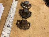 Antique Cast CAbinet Door Latch 1900's Victorian Hardware Drawer DEco jelly Lot