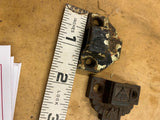 Antique Cast CAbinet Door Latch 1900's Victorian Hardware Drawer DEco jelly Lot