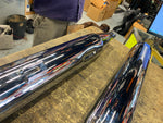 RCX 4.5" Muffler Rival CHROME 99-16 FL Harley Slip On Bagger Street Glide Ultra