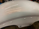 NOS Pearl White Hot Pearl Front Fender Harley Fatboy 2001 FLSTF New T/o Factory!
