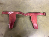 Vintage 1970s Dual Rubber Cap Shooting Toy Leather Holster Left And Right