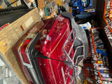 2005 Harley Ultra Classic Tour Pak Lava Red Sunglo FLH Glide Rack Pad Chrome Acc