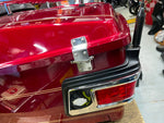 2005 Harley Ultra Classic Tour Pak Lava Red Sunglo FLH Glide Rack Pad Chrome Acc