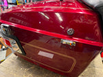 2005 Harley Ultra Classic Tour Pak Lava Red Sunglo FLH Glide Rack Pad Chrome Acc