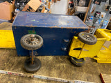 Vtg 30's Buddy L toy Truck Railway Express Agency Candy 23" Tin Tractory Trailer
