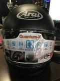 Arai Quantum-X Black Frost Size Medium Brand New FULL FACE