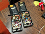 Vtg Lot of 2 Sanyo Model RP 5050 AM FM Transistor Portable Radio Handheld Works