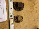 Antique Cast CAbinet Door Latch 1900's Victorian Hardware Drawer DEco Window #8