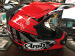 Arai Red/Black VX-Pro 4 Scoop Helmet Offroad medium