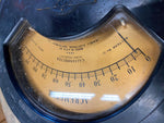 Vtg Electronics galvanometer Ammeter Meter Jewell Acremeter Euipment Lab Telecom
