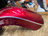candy red Front Fender Harley Heritage softail FLST Straight custom paint oem