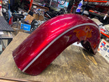 candy red Front Fender Harley Heritage softail FLST Straight custom paint oem