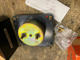 NOS Vtg Electronics Simpson Voltmeter Guage meter Analog Panel Meter Black Spade