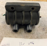 Vtg 12V Ignition Coil Harley Chopper Ironhead Shovelhead Panhead Jammer Ribbed