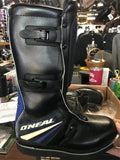 O'NEAL YOUTH DIRT BIKE RIDING BOOTS BLACK/BLUE SIZE 5