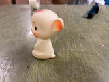 Vintage 1960s Made In Japan Lot Of 2 Rubber Squeaker Toys