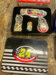 Jeff Gordon Nascar Racing Collectibles Card key Fob Tins Lot Toy Car Huge Switch