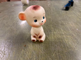 Vintage 1960s Made In Japan Lot Of 2 Rubber Squeaker Toys
