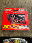 Jeff Gordon Nascar Racing Collectibles Card key Fob Tins Lot Toy Car Huge Switch