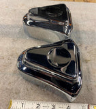 chrome Axle covers Harley Softail Fatboy FXST OEM FLSTF Heritage FLSTC