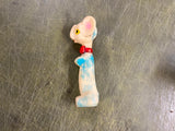 Vintage 1960s Made In Japan Lot Of 2 Rubber Squeaker Toys