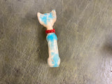 Vintage 1960s Made In Japan Lot Of 2 Rubber Squeaker Toys