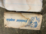 40's Vtg Maxi Pads Sanitary Napkin! Feminine Hygiene! Orig Box Hospital Specialt