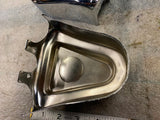 chrome Axle covers Harley Softail Fatboy FXST OEM FLSTF Heritage FLSTC