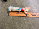 Vintage 1960s Made In Japan Lot Of 2 Rubber Squeaker Toys