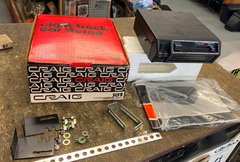 CRAIG 3152 8 Track Car / Truck Stereo Player MINT IN ORIGINAL BOX Brand new!