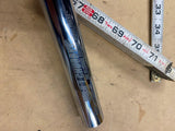 Wild One Chubbys Handlebars T bars Harley Softail Sportster Dyna 8" Risers 1 1/4