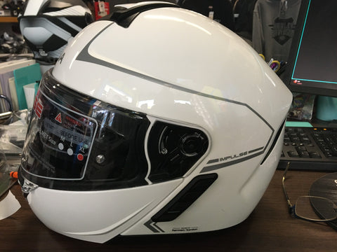 Sena Impulse DOT Modular Bluetooth Helmet w/Sound by Harman Kardon Dual XL