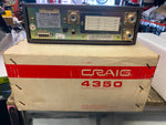 Vtg Craig 8 Channel Scanner Fire Police Model 4350 Electronics New In Box!