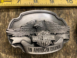 OEM Vtg Harley Davidson Belt Buckle American Legend Touring Dyna Softail Sportst