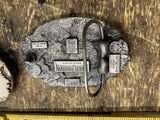 OEM Vtg Harley Davidson Belt Buckle American Legend Touring Dyna Softail Sportst