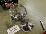 Lot Of 2 LEONARD SILVER MFG BRAND SILVER PLATED DUO SERVER